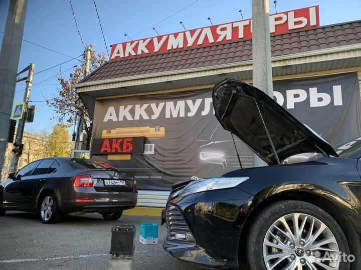 Аккумулятор на Камри 70 кузов