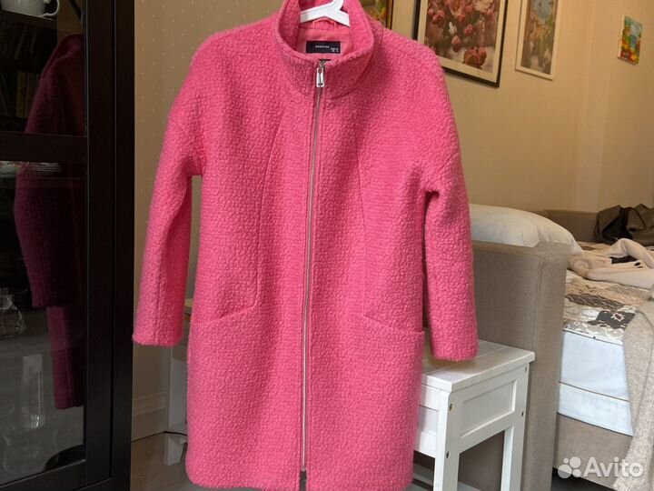 Пальто весеннее 44 шерсть