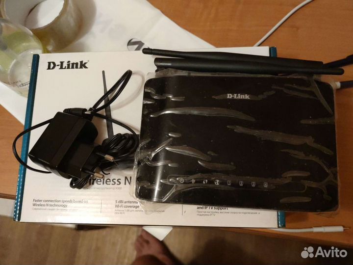 Wifi роутер D link