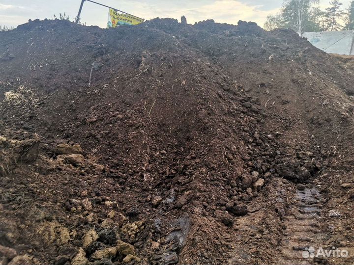 Конский перегной перепревший каровняк