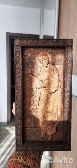 Деревянная икона 