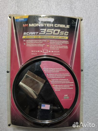 Monster Cable 350SC-2M Scart-Scart (новый)