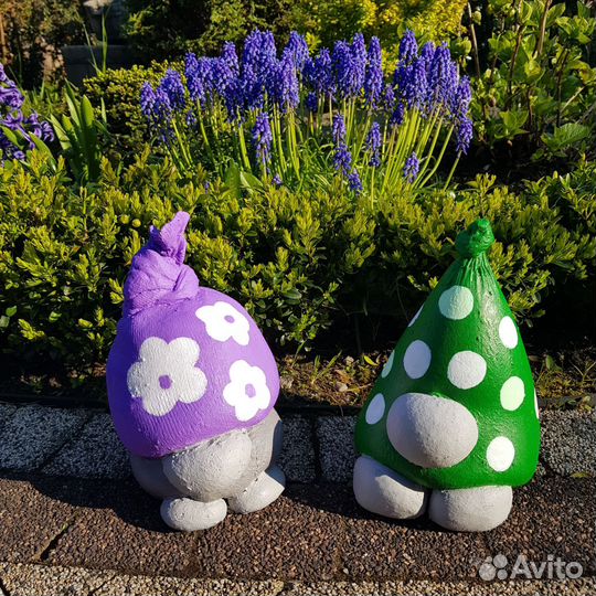 Фигурки гномов для сада и дачи