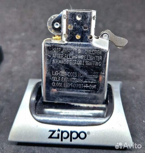 Zippo Antique Silver PlatePlate