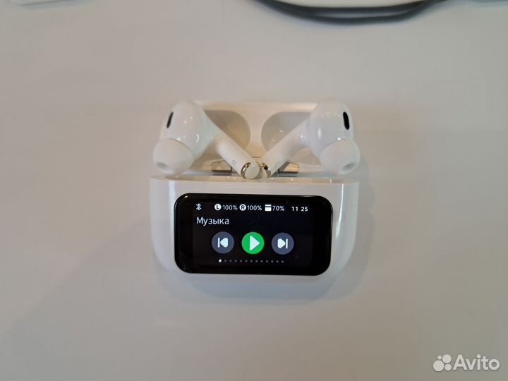 Беспроводные наушники air pro 2 с дисплеем