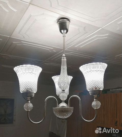 Хрустальная люстра СССР