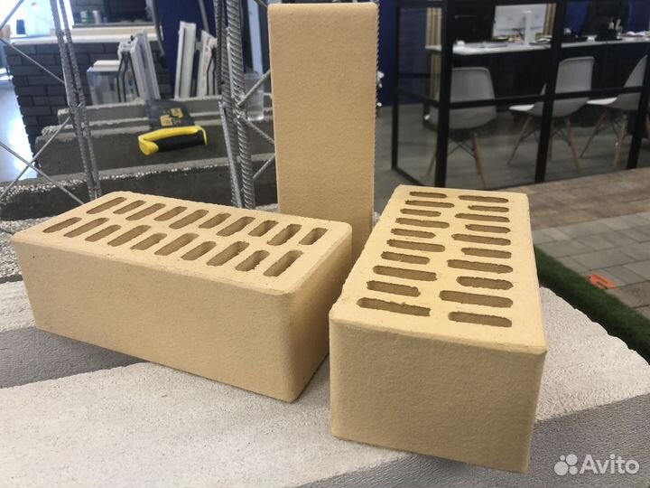 Кирпич облицовочный слоновая кость