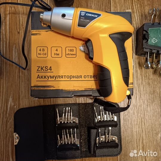 Аккумуляторная отвертка