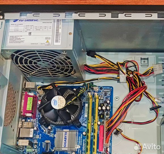 Блок питания FSP 400 W, доп. питание 6 pin
