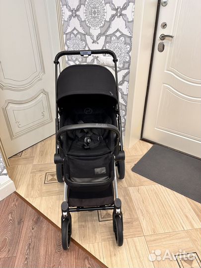 Детские коляски бу Cybex Priam черная