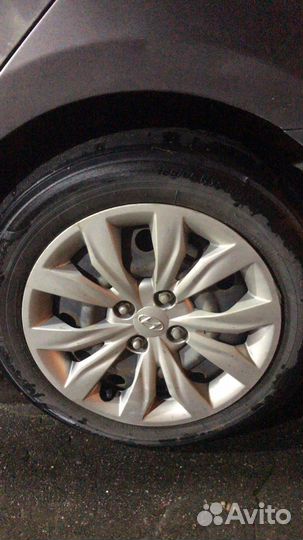 Штампованные диски r15 на hyundai solaris