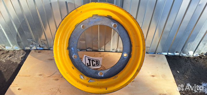 Фланец для ремонта переднего диска JCB сталь 12мм