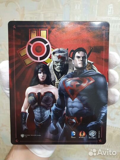 PS3 Injustice Gods Among Us Steelbook Рус. Субтит
