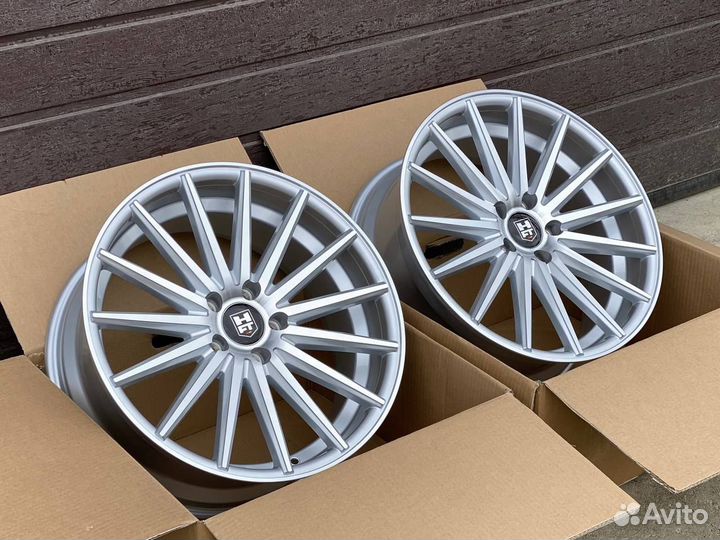 Диски R18 5x108 Vossen VFS-2 серебро