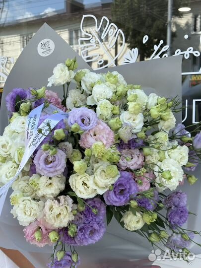 Букеты из эустомы