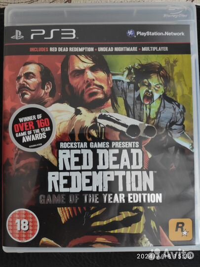 Red dead redemption ps3 goty