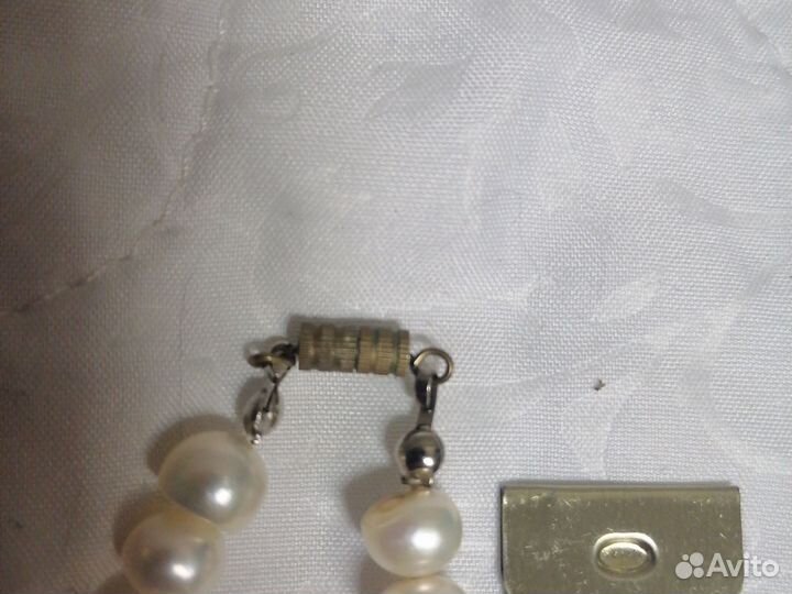 Бусы из речного жемчуга