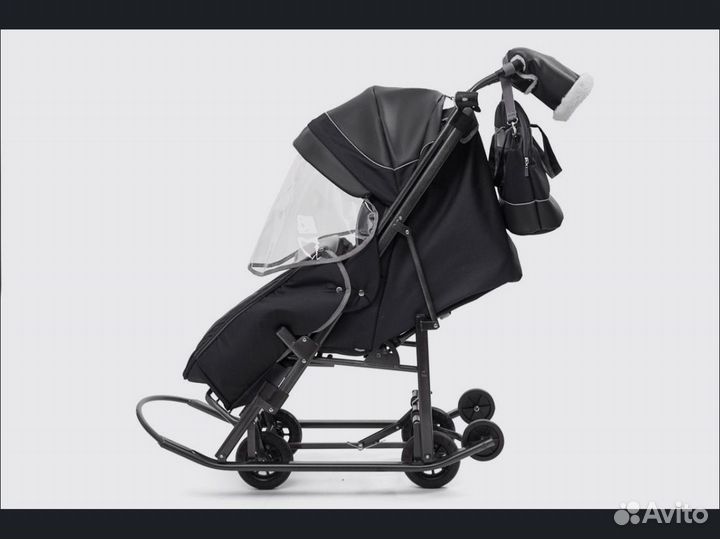 Санки-коляска детские,зимние Pikate Deluxe