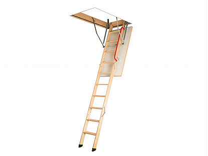 Чердачная лестница Fakro деревянная 60х120х280 см