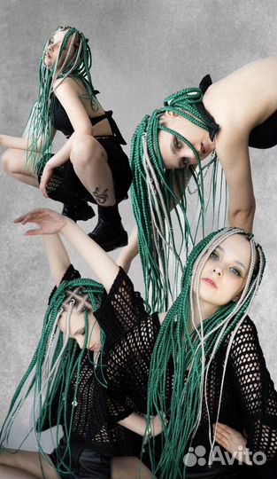 Афрокосы, брейды, афрохвост, боксерские косы