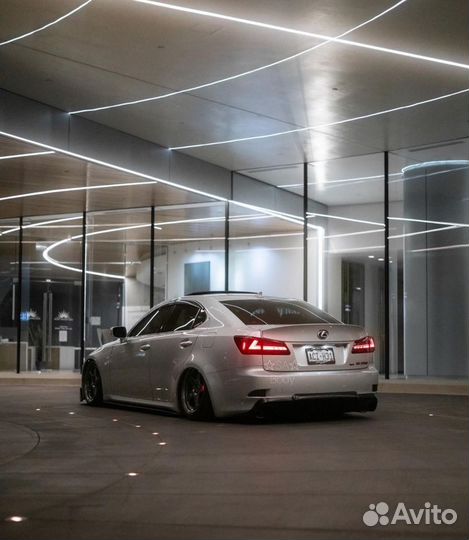 Спойлер lexus is 250 ABS пластик стиль wald