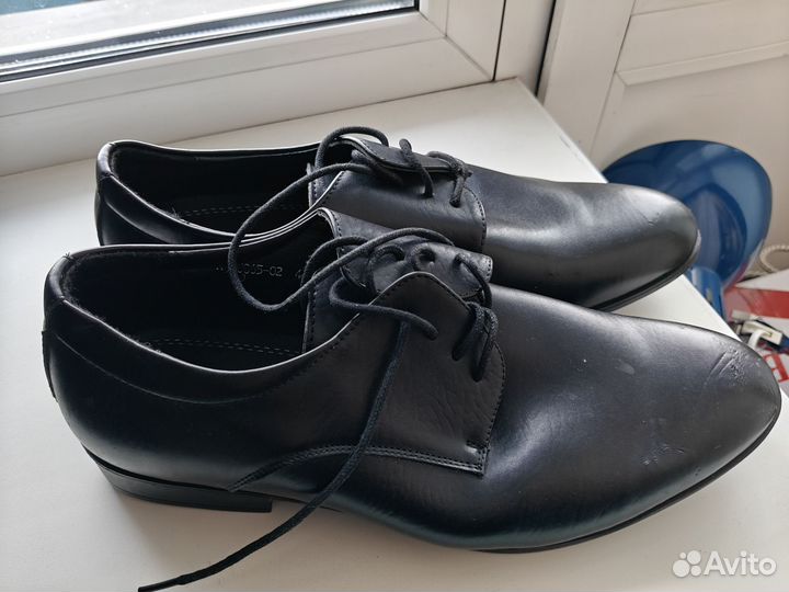 Туфли мужские чёрные 44 размер