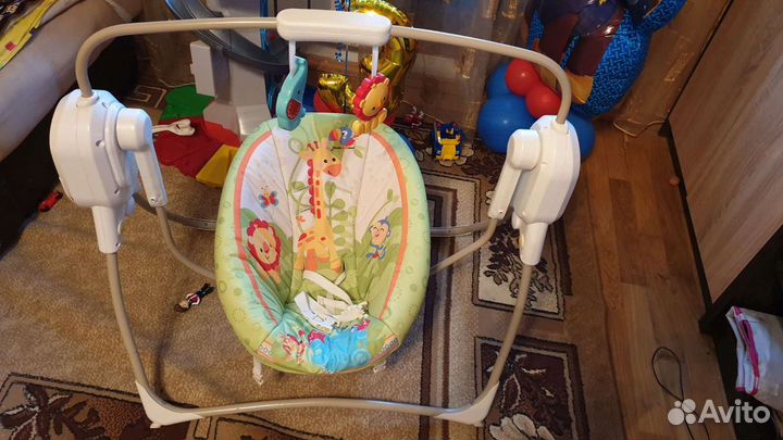 Детские качели Fisher price