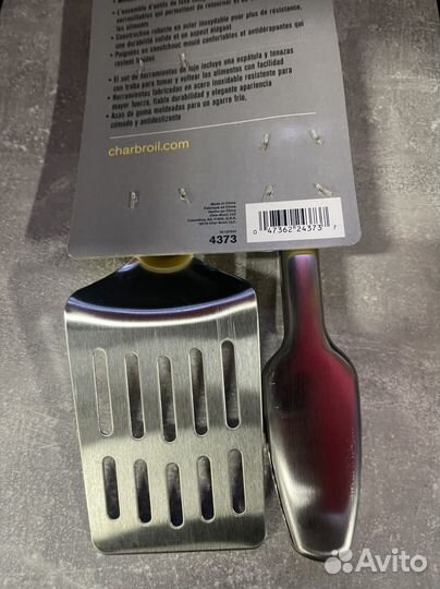 Набор для гриля щипцы и лопатка