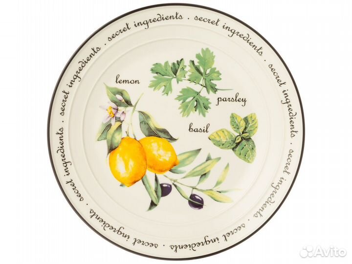 Набор тарелок закусочных lefard