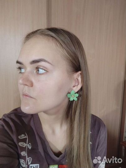 Серьги гвоздики