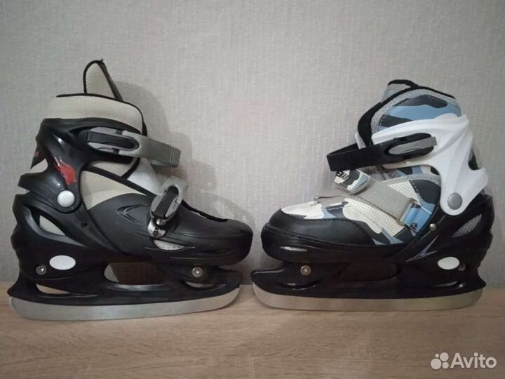 Шлем, коньки, шуба, дублёнка