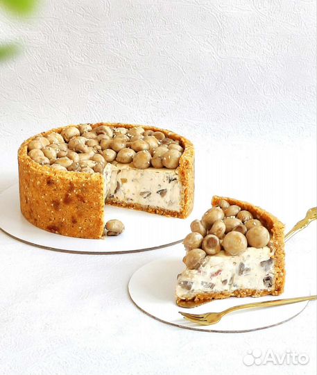 Торт Чизкейк Дорблю-Грибы