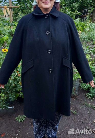 Пальто женское большого размера