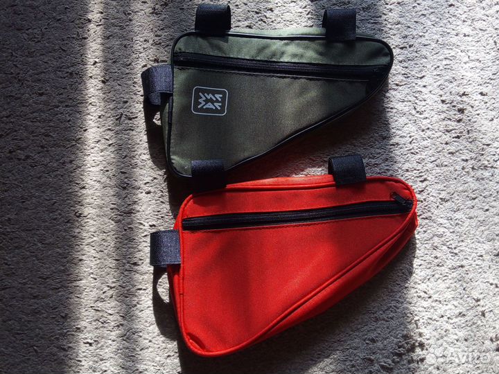 Сумки на раму велосипедные новые цена за одну