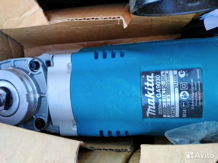 Ушм болгарка makita 230,новая,мощ.2450вт