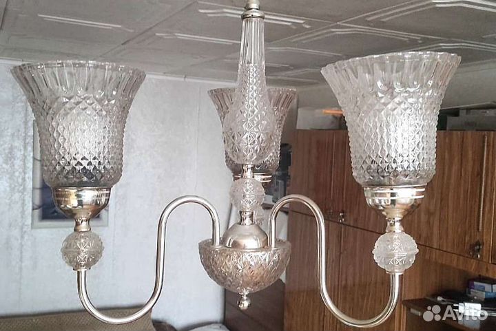 Хрустальная люстра СССР