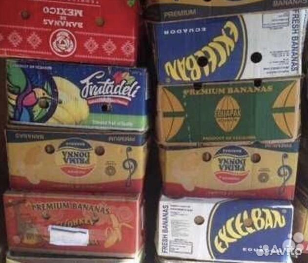 Банановые коробки бу