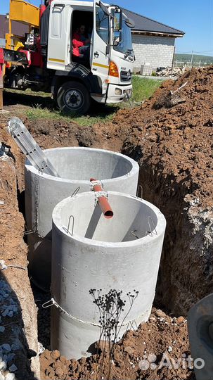 Установка септика без откачки