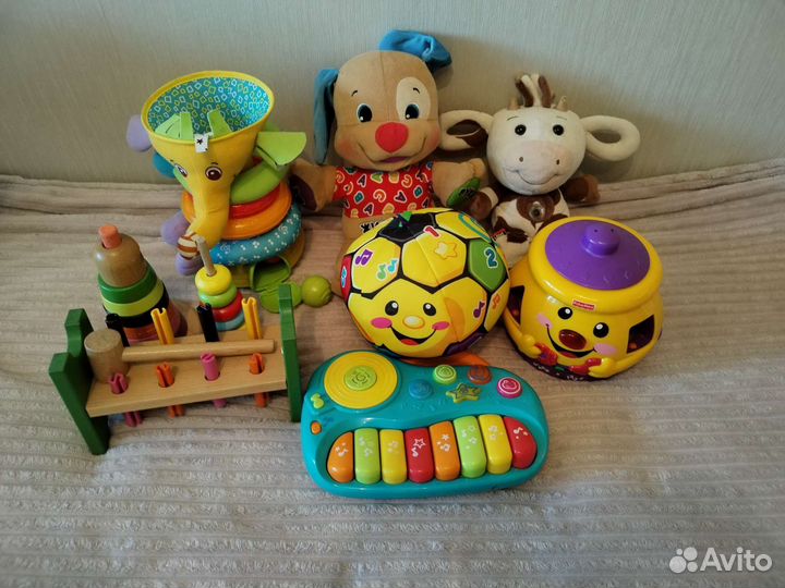 Развивающие игрушки Tiny love Fisher price IKEA