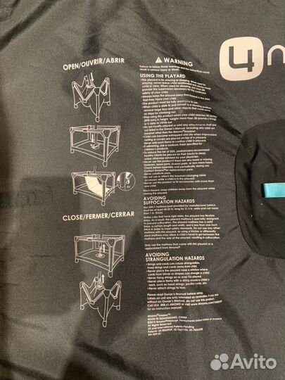 Кровать-манеж, пеленальный столик