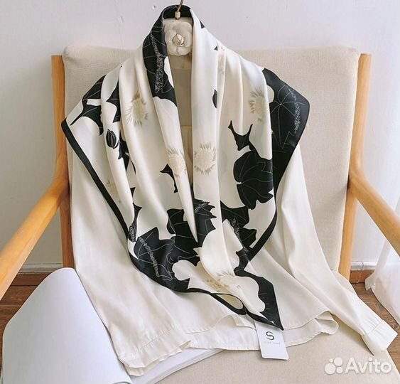 Платок, платок женский шелковый