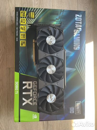 Видеокарта zotac 3080ti