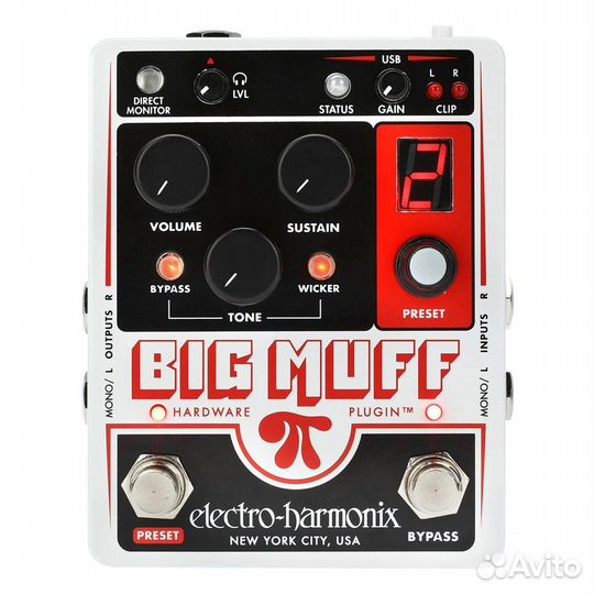 Electro Harmonix Big Muff PI Hardware Plugin