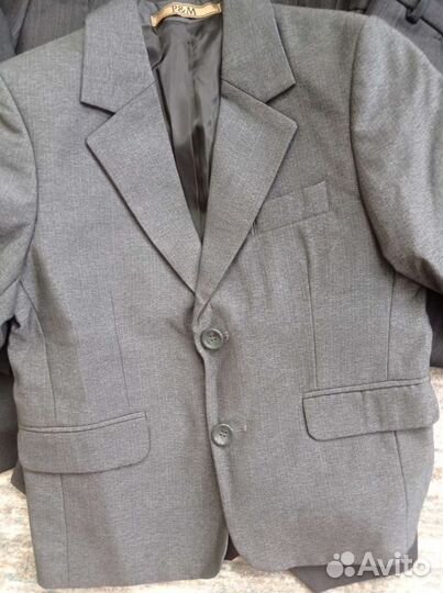 Костюм школьный, пиджаки, жилет, брюки