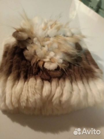 Шапка кролик