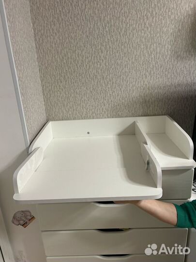 Комод Атон Пеленальный Сириус-2 Wood 804 (пвх)