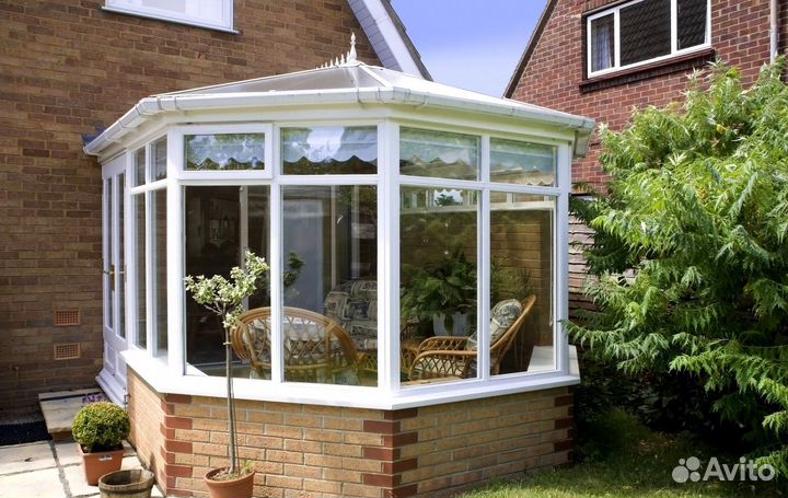Остекление беседки