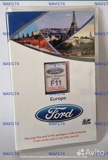 Навигация Ford Sync2 F11 2023 sd карта навигации