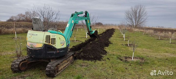 Мини-экскаватор в Хлевном