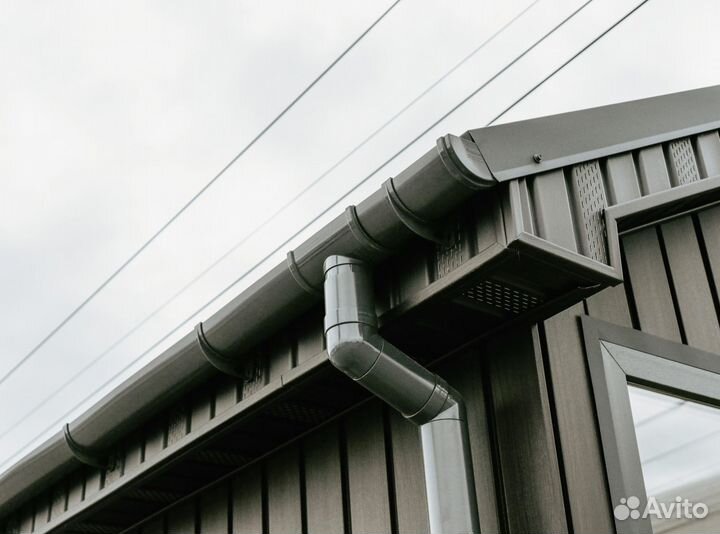 Водосточная система, водостоки / Круглое сечение